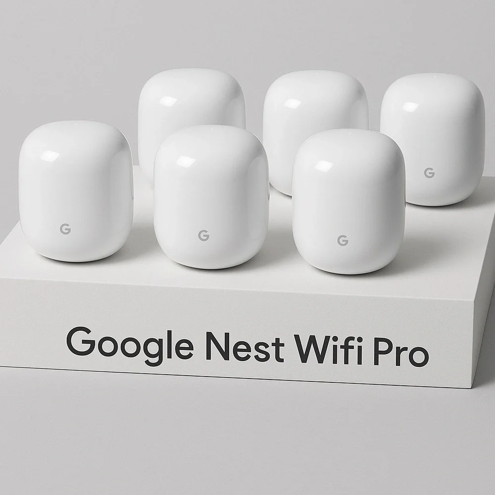 Google Nest Wifi Pro - Glossy White